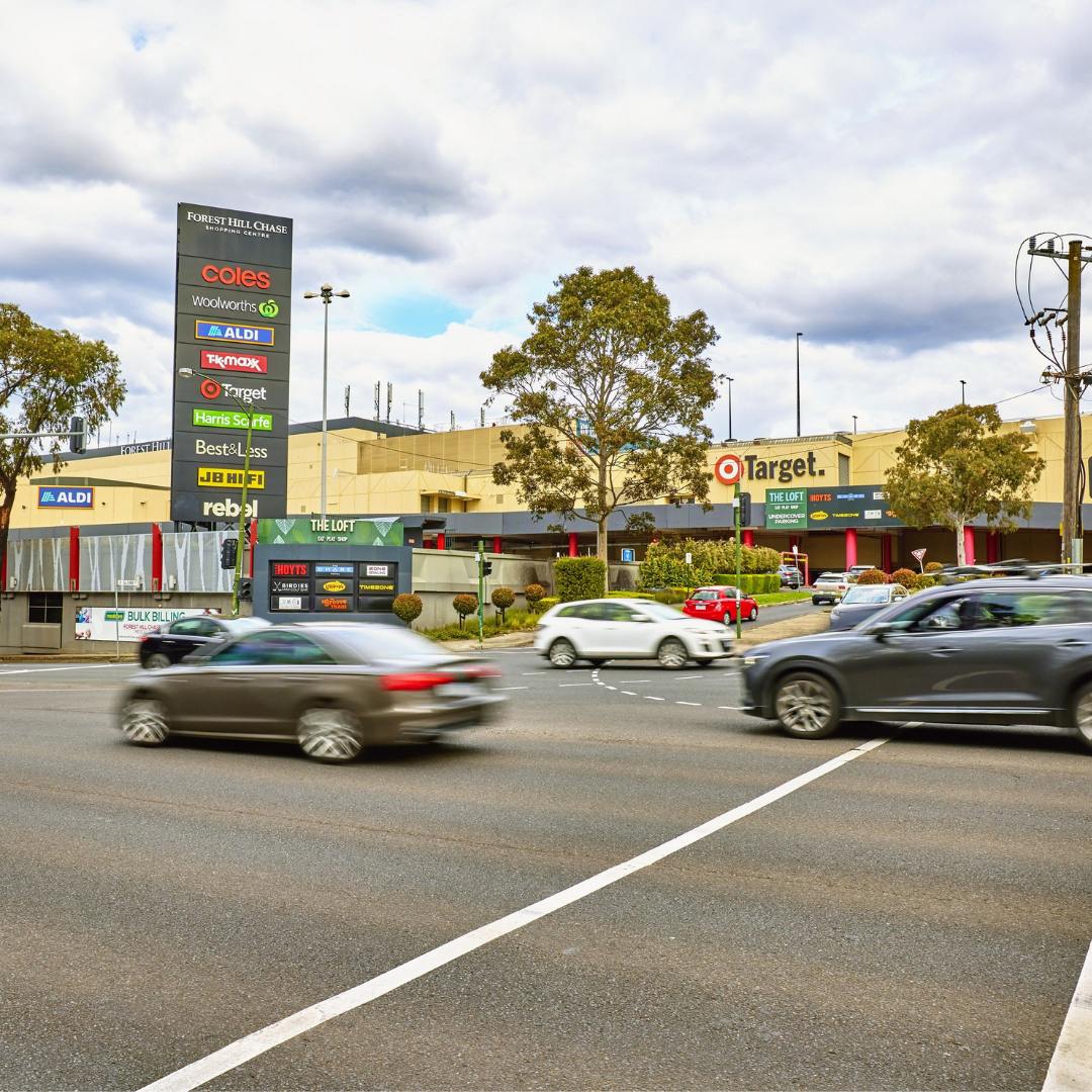 Forest Hill totem sign
